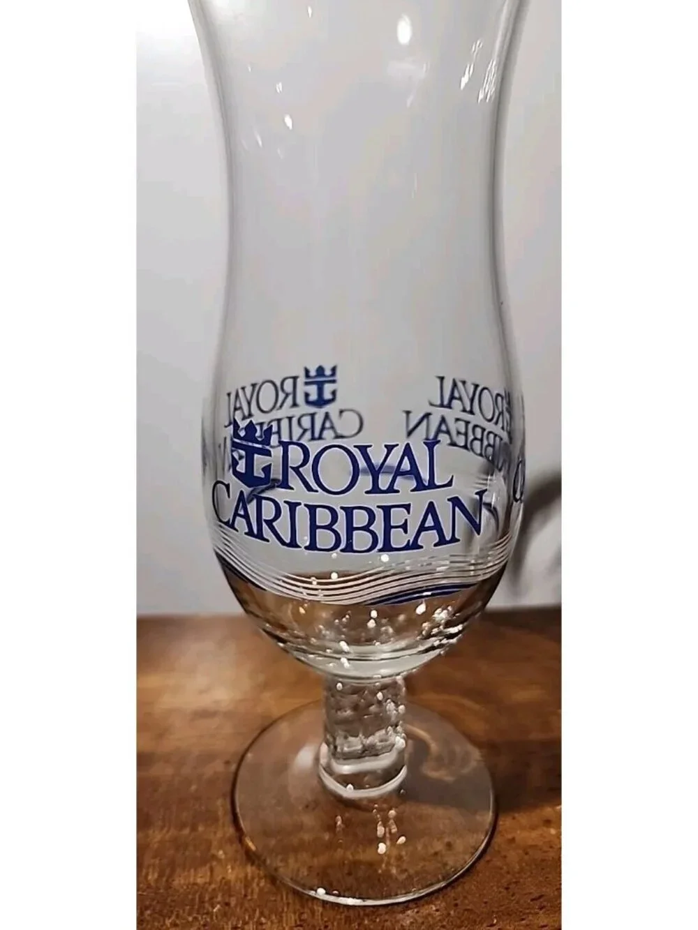 Set of 2 Hurricane Royal Caribbean Cruise Lines Stemmed Glasses